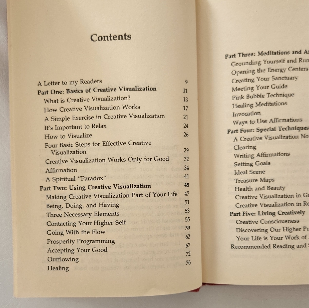 Creative Visualization Book - Picture 9 of 15
